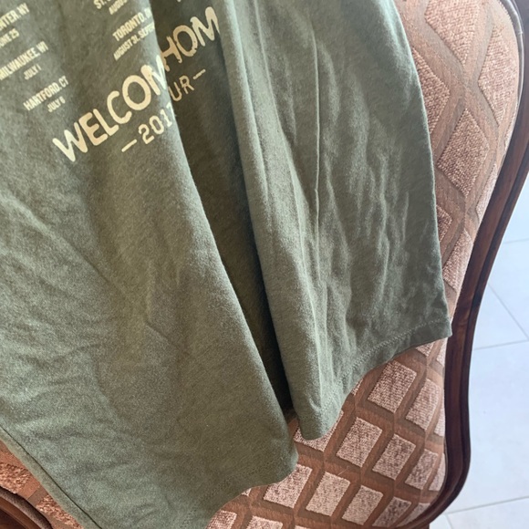 ZAC BROWN BAND WELCOME HOME 2017 TOUR SIZE SMALL green - Picture 10 of 10